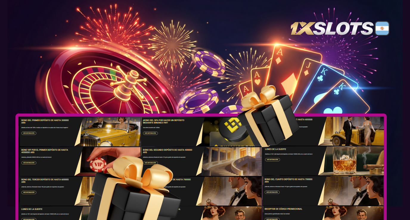 El mejor casino en línea de 1xslots tiene generosos bonos